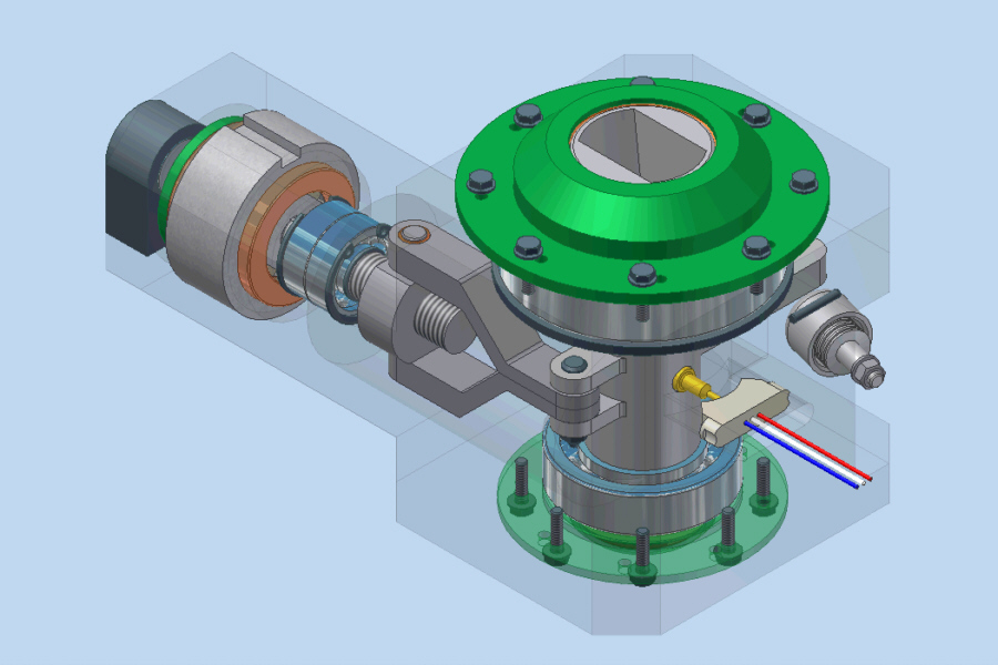Konzept des Aktuators: Konzeption der Ruder-Stellantriebe (Raumtransporter-Technologieträger SHEFEX-2)